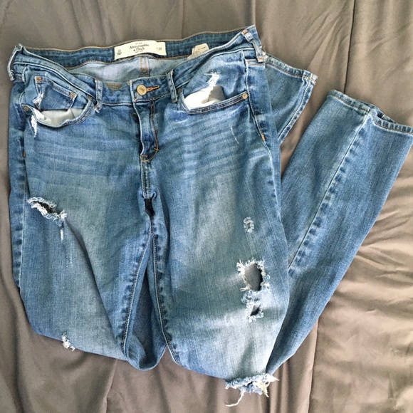 Abercrombie & Fitch Denim - Distressed Abercrombie jeans!!
